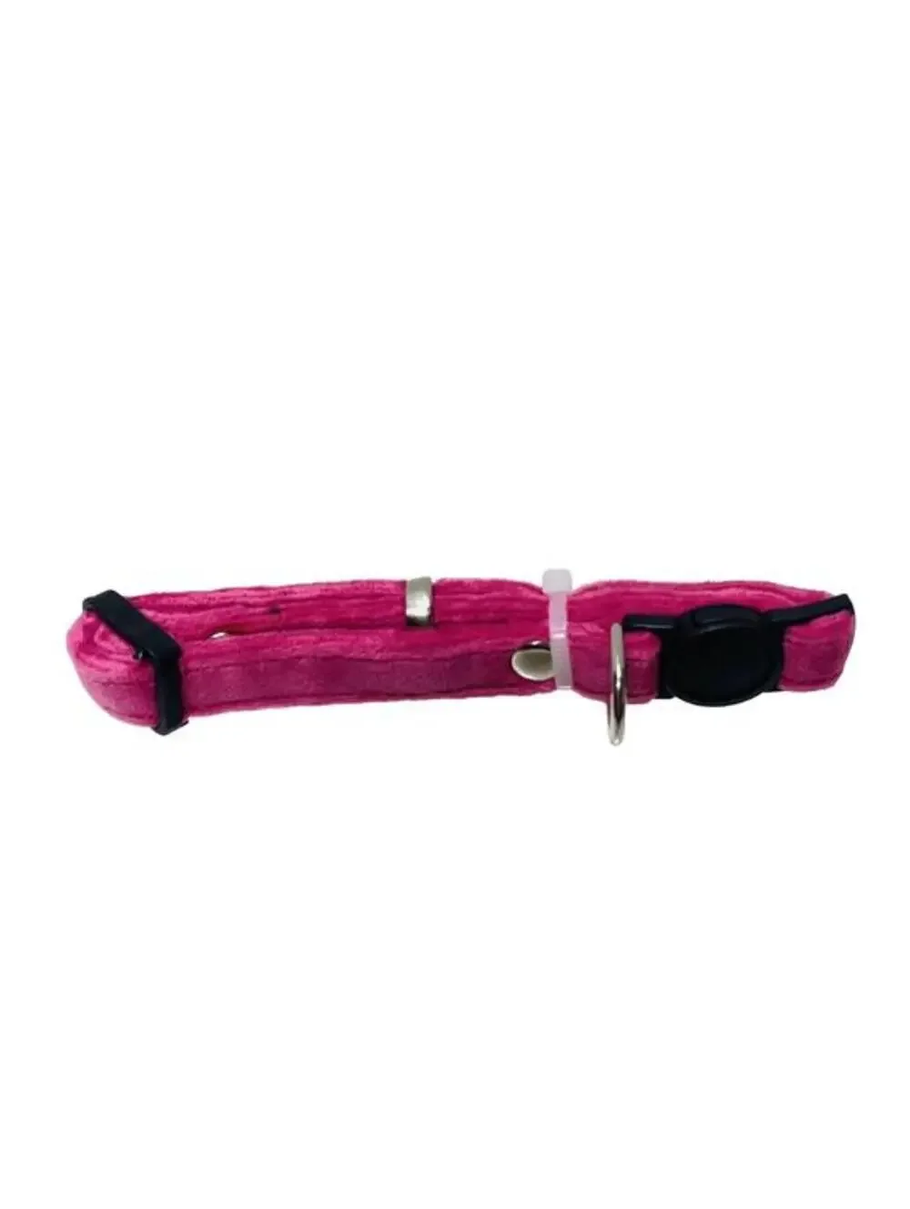 Brand New Breakaway Puppy Collar - Adjustable Size and Super Soft Velvet Pink